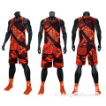 Logo personnalisé en gros hommes Men de basket-ball sublimation